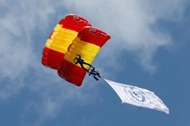 Acto de exhibición aérea, anfibia y terrestre dentro de las celebraciones por el Día de las Fuerzas Armadas (DIFAS) 2025
