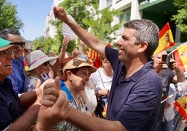 Mazón reprende a Sánchez por «dejar de defender» los intereses de los valencianos