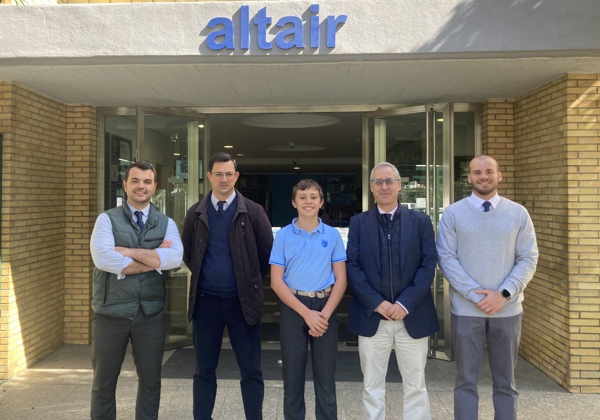 Un alumno de Altair representará a Sevilla en la fase regional del Concurso Thales de Matemáticas