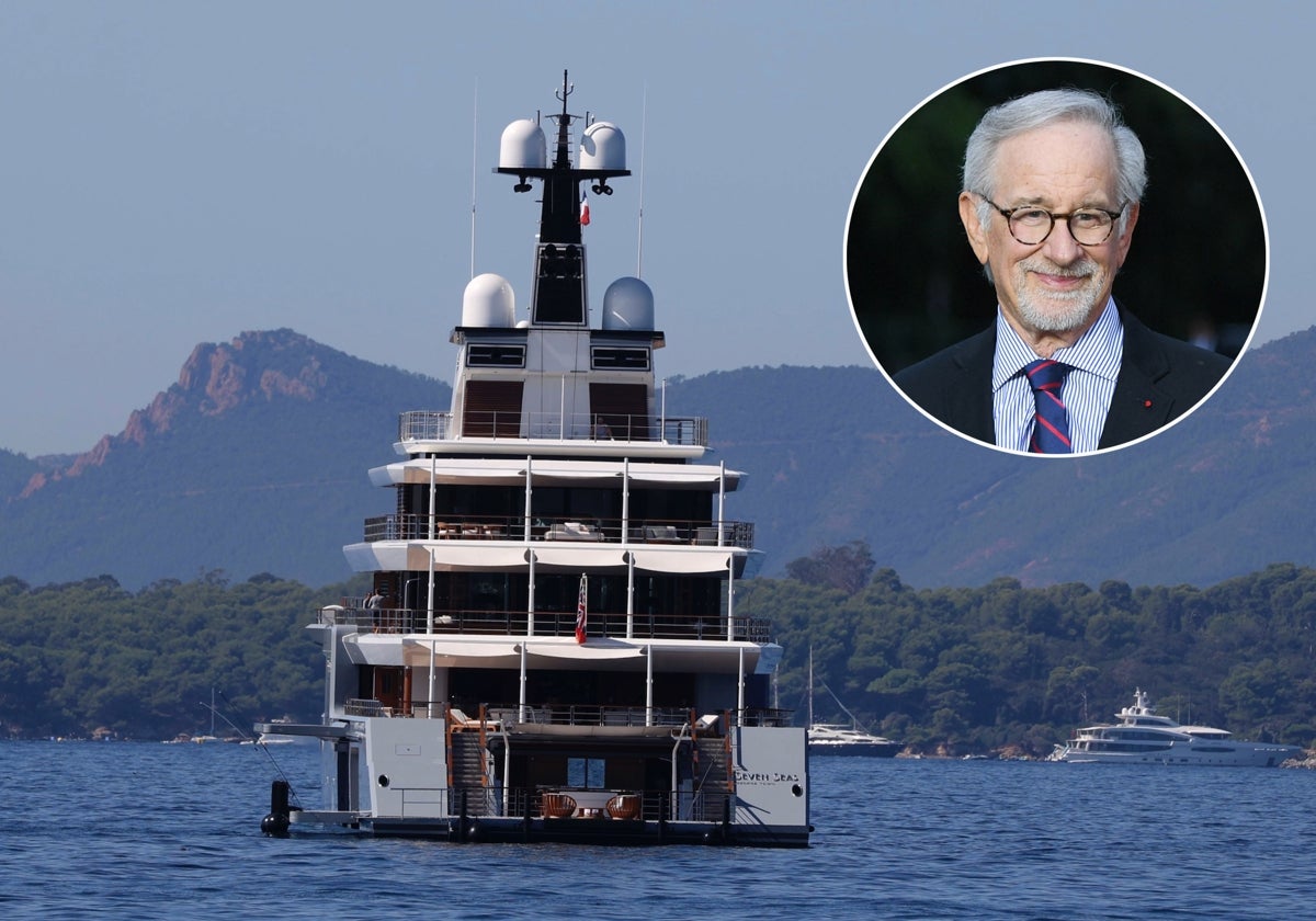 Así es el lujoso yate de Steven Spielberg, el Seven Seas