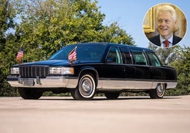 A subasta la limusina en la que viajaba Bill Clinton cuando fue presidente