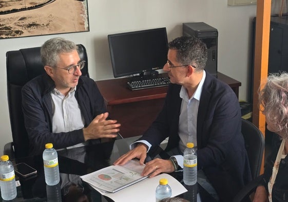 Miguel Molina se reúne con el secretario de Estado de Política Territorial, Arcadi España