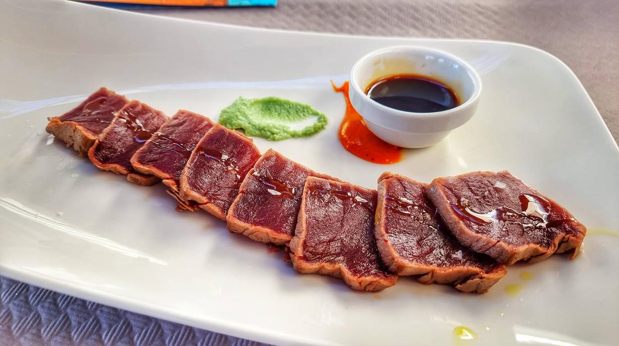 El tataki de La Pescadería, en Tarifa